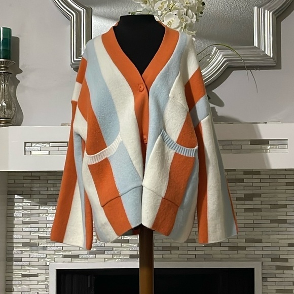 Jascls colorblock boho sweater OSFM - Picture 3 of 8